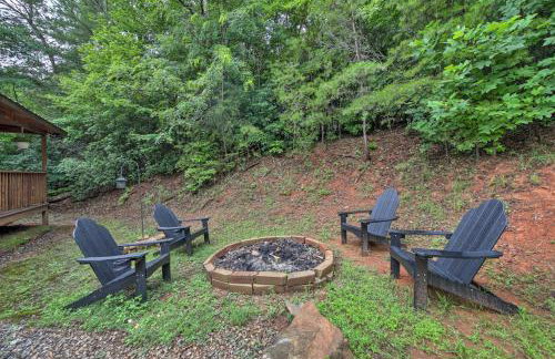 Rustic Young Harris Cabin with Fire Pit and Views - Foto 37