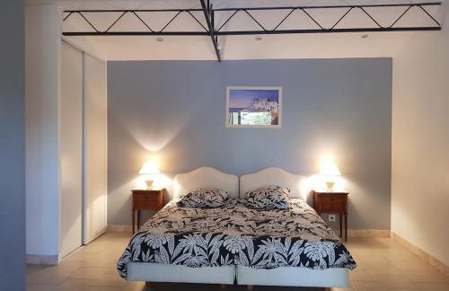 Villa Soleil Piscine Jacuzzi Pétanque Espace bbq billard et salons extérieurs - Foto 58