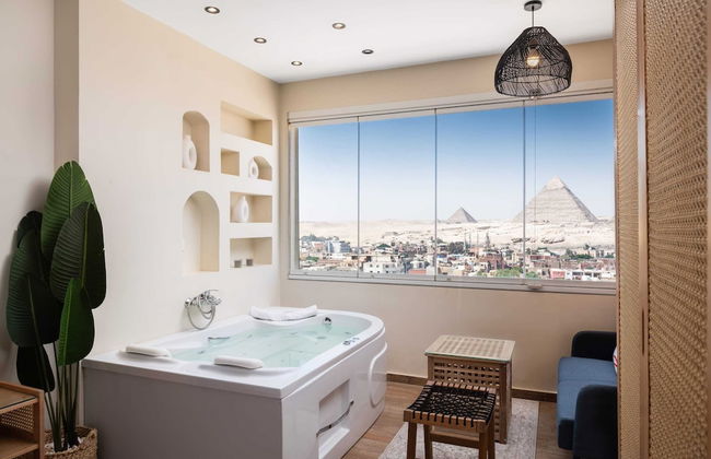 Jacuzzi Studio @ The Pyramids Free Airport Pickup - Foto 20