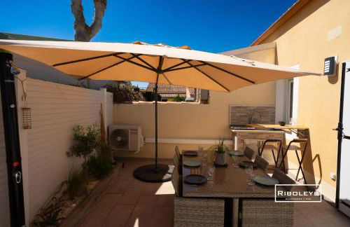 Riboleys - maison climatisée WIFI à 600m de la mer - Foto 19