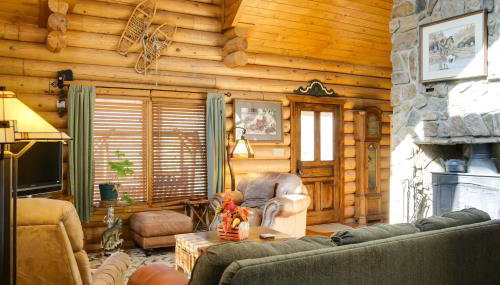 Lacys Log Cabin Alto Home with Mountain Views! - Foto 5