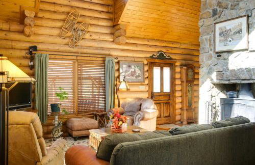 Lacys Log Cabin Alto Home with Mountain Views! - Foto 5