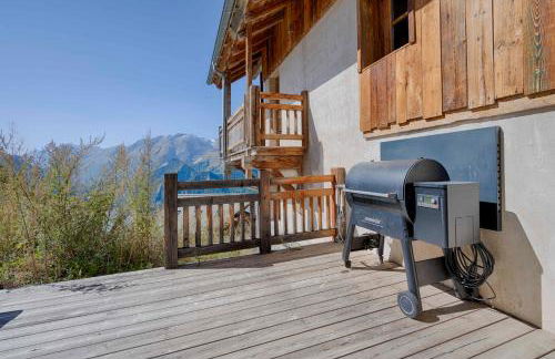 Chalet Le Perchoir, Spa, Sauna, sur les pistes - Foto 29