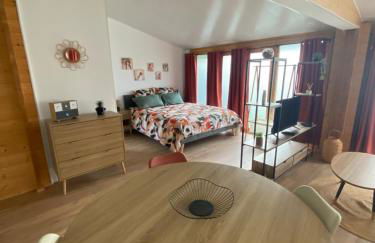 Chalet bois cosy indépendant Saint Jean de Niost - Foto 10