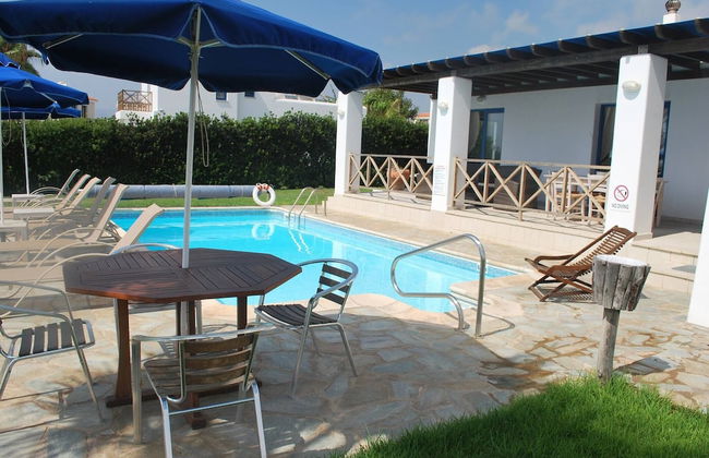 Sea Front Villa With Private Heated Pool, Quiet Area Paphos 322 - Foto 31