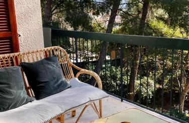 Charmant T3 au milieu des pins, terrasse sud, vue mer, plage à pieds, fibre et garage privé inclus - Foto 18