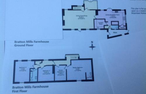 Bratton Mill Farmhouse Bratton Fleming - Foto 1