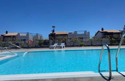 Sunny Luxury Apartment with two great sunny - level terraces, two swimming pools, in a new complex Pueblo Majorero, close to Fuerteventura Golf Club, next to the beach , Atlantico Shopping Mall and casino in Caleta de Fuste - Foto 39