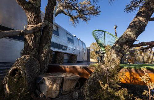 Silver Bullet Airstream, El Mistico Glamping Ranch - Foto 13