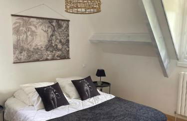 GITE 4 MN DE LA mer et cabourg, piscine, cheminée, table de ping pong, balançoire - Foto 33