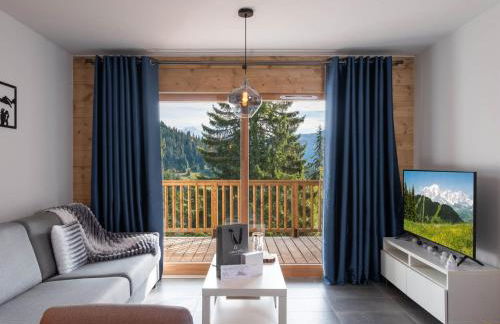 Appartement chic 6 pers avec parking aux Saisies - FR-1-809-5 - Foto 1