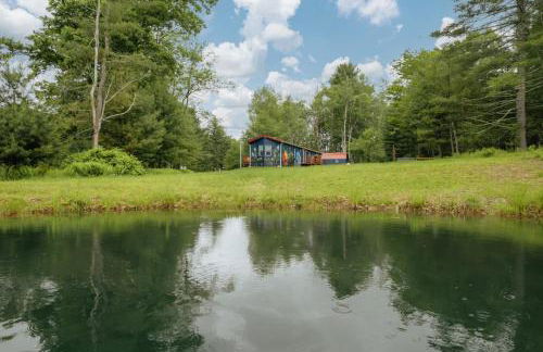 Mural Art Cabin With Pond And Hot Tub - Foto 42