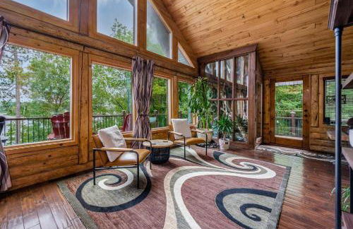 The Hideaway On Little Jay Log Home - Foto 16