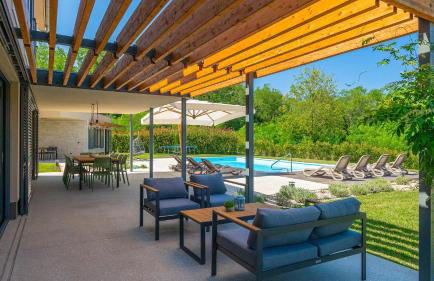 Modern villa Pinca with pool and grill in Vizinada - Foto 4