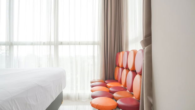 Fancy And Comfortable 1Br At Ciputra International Apartment - Foto 3, Habitación