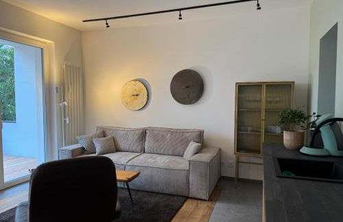 NOOQA Duisburg - Living Collection - Parkplatz, Smart TV, Küche, voll ausgestattet - Photo 25