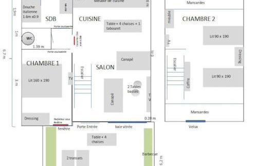 Maisonnette individuelle pour 4 personnes 2 chambres Terrasse - Design & Haute Qualité - Foto 23