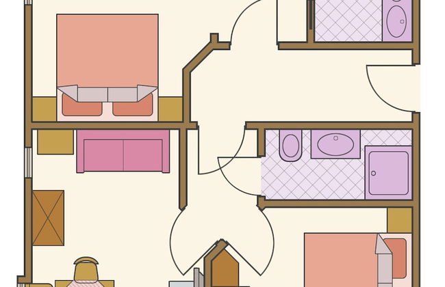 Ferienwohnung mit 2 Schlafzimmern fur 5 Personen - Foto 6