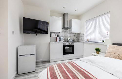 Deluxe studio Apartments - City Airport & Excel Ideal for Long stay - Foto 16