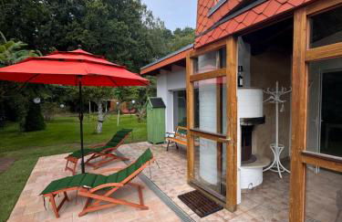 Sunlit Garden - Ruhig am Wald nahe Warnow Rostock - Kamin - Foto 21