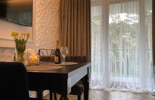 Family & Business Sauna Apartments No 6 Leśny nad Zalewem Cedzyna - 1 Bedroom with Private Sauna, Terrace, Parking, Catering Options - Foto 54