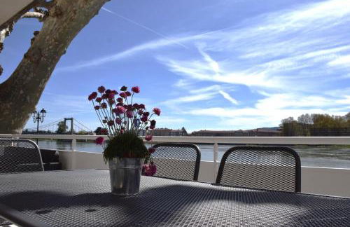 La Bâtie - Terrasse avec Vue imprenable sur le Rhône, 3 chambres, 3 salles de bain - Foto 12