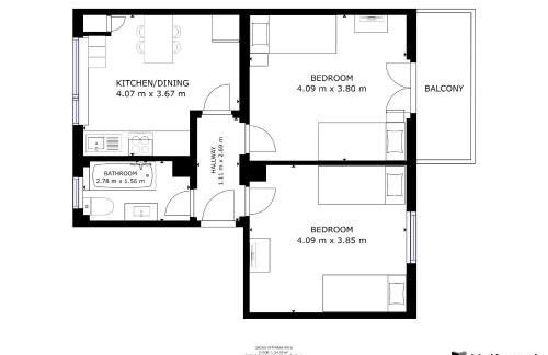 BIR01 Work & Stay in Rüsselsheim - Foto 21