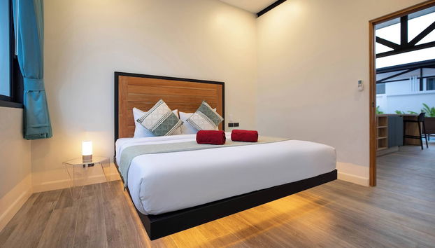 17m Oxygen Pool Villa Sunset Garden 11 - Foto 5, Habitación