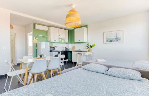 escale-marne fr - City Loft with rooftop view - M8 Tour Eiffel - Parking Gratuit - AC - Climatisation - Free Luggage Storage - Consigne à Bagages Gratuite - 201 - Foto 22