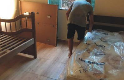 Casinha branca com piscina - Foto 8