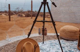 Romantic Desert Escape - Stargazing Dome, Hot Tub, Fire Pit, Hammocks, Cowboy Pool - Foto 17