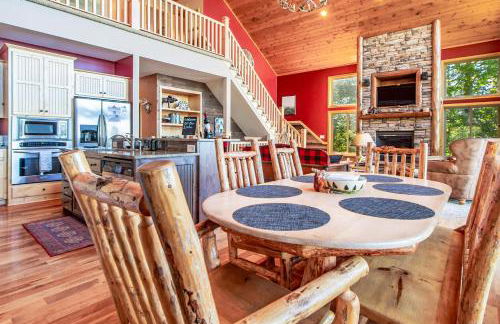 Spacious Leech Lake Home on 2 Private Acres, 200' of lake shore 15 Minutes to Walker with boat lift, dock, swimming, fire pit - Foto 33