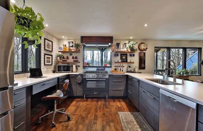 The Green House: Killington's Most Unique Ski Home 4 Bedroom Home - Foto 6