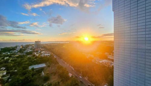 Studio Rooftop em frente ao Mar na Praia de itapua - Foto 4