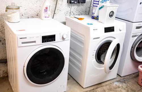 Design Apartment zentral für 6 in Andernach: Ausblick, WiFi, Küche - Foto 24