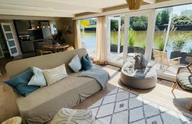 Hausboot direkt auf der Weser - Foto 1