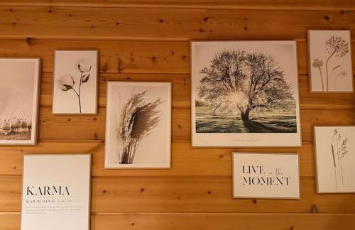 Blockbohlen HolzHaus mit Sauna, Outdoor Jacuzzi und BadeTeich - Foto 6