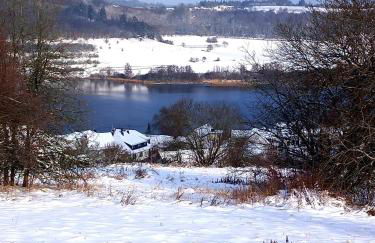 Eifel Urlaub mit Hunden Ferienhaus Schwalbennest Schalkenmehren - Foto 24