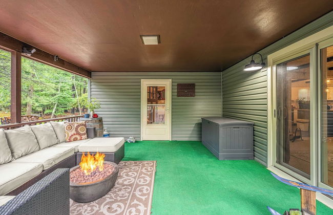 Double Diamond Lodge by Avantstay Group Escape w/ Firepit, Patio, Activities - Foto 40