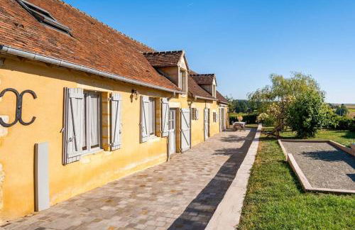 Magnifique longère du Perche avec vue panoramique et piscine pour 9 personnes - Foto 51