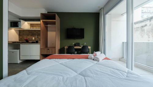 LZ414 - Conforto na Luz: Apto Moderno com Piscina - Foto 5