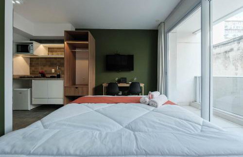 LZ414 - Conforto na Luz: Apto Moderno com Piscina - Foto 5