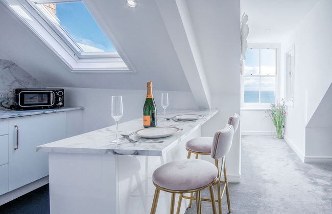 The Penthouse - Luxury 1 Bed - Panorama - Tenby - Foto 10