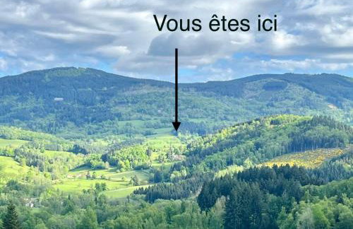 La Forêt suspendue - Gîte nature sur 9ha - option Spa avec vue panoramique - Foto 31