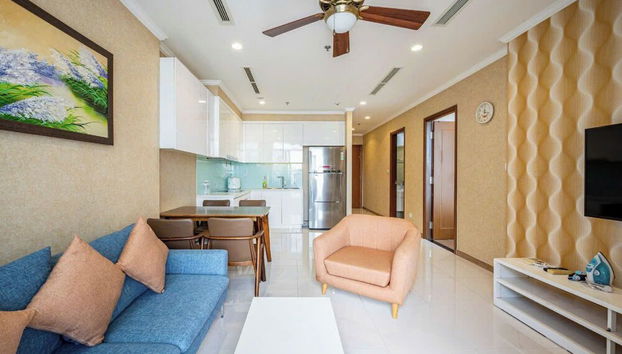 Vinhome Tan Cang Apartment - Foto 5, Zona de estar