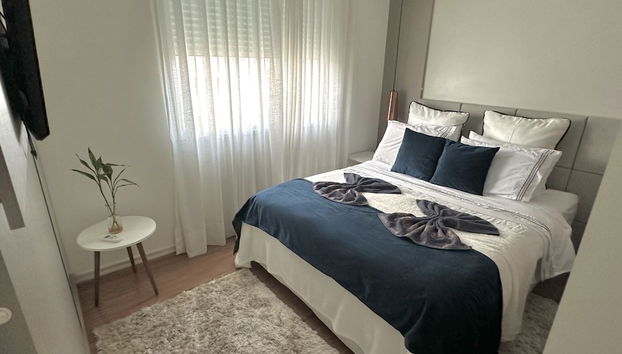 Apto 406 Luxuoso, Barreiros, Prox Shop Itaguaçu, BR, Entrada Florianópolis - Foto 3, Habitación