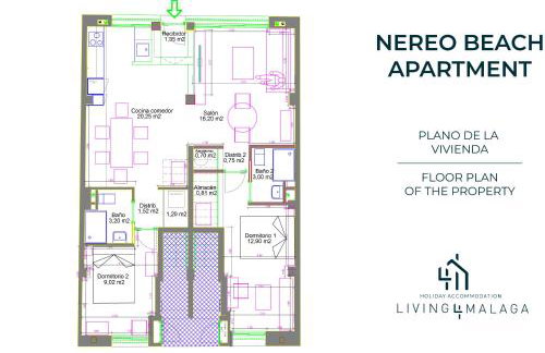 Living4Malaga Nereo Beach Apartment - Foto 16