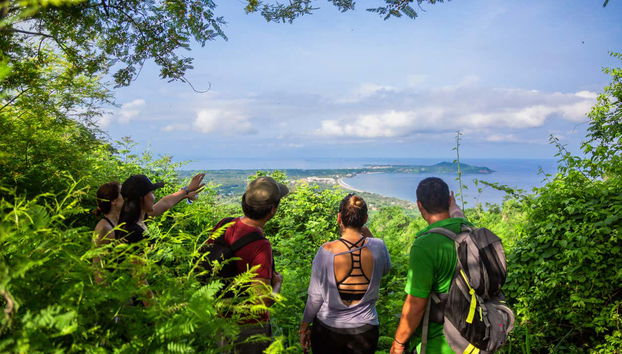 Vue depuis les hauteurs du cerro del Mono
