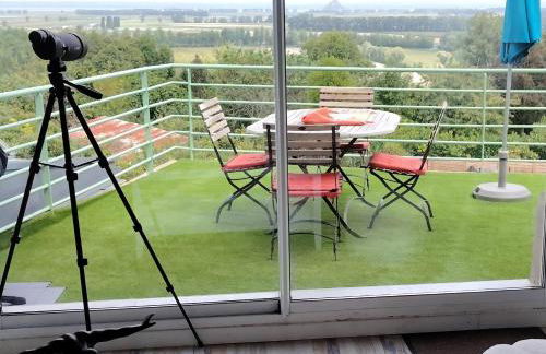 Terrasse du Mont St Michel, vue imprenable, appart cosy proche Mont St Michel - Foto 1