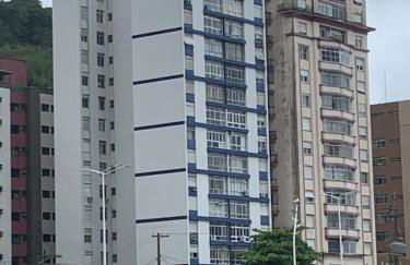 São Vicente Itararé prédio frente mar apto fundo vista parcial - Photo 3